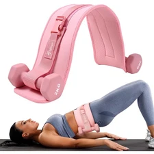 Exercise Hip Thrust Belt - Dumbbell Hip Thrust Belt, Thicken & Widen, Comfort...