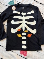 Just One You Made by Carter's 4T Black Skeleton Candy Graphic Long Sleeve Shirt
