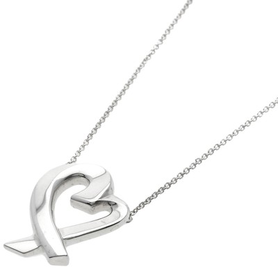 Tiffany&Co.  Liebevolles Herz Halskette Silber Damen [gebraucht]