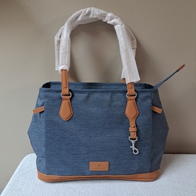 New NORDACE Blue SIENA PRO Tote Bag Large Double Handle Travel Shoulder Bag