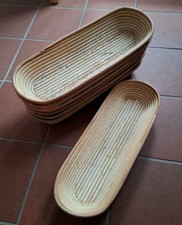 Stare kosze fermentacyjne * Kosz na chleb * Forma do pieczenia Piekarnia * Vintage * 48 x 18 cm * Rattan