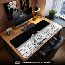 Chainsaw Man Mouse Pad - Control Devil Altar Scene in Manga Desk Mat Accessories