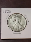 1920 Liberty Walking Half Dollar (Free Shipping)