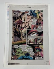 Wolverine 93 Color Separation Films 3M Comic Cover Production Art Transparency