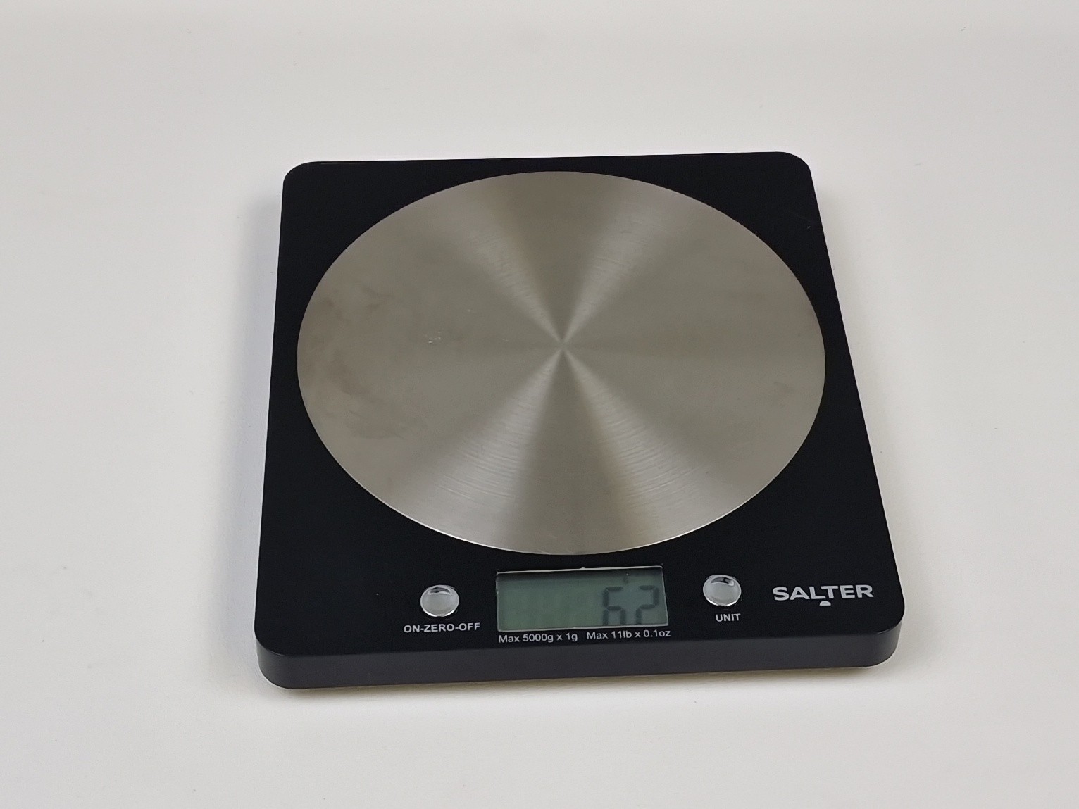 Salter 1036 BKSSDR Electronic Kitchen Scale – Digital Baking Scale with 5kg Ca