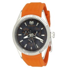 TechnoMarine Sea Dream Men's 42mm Orange Multi-Function Watch TM-719023 Rare