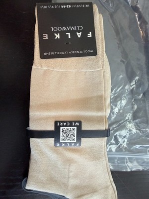 BRAND NEW FALKE oxford CLIMAWOOL socks MEN (SZ: 43-44)