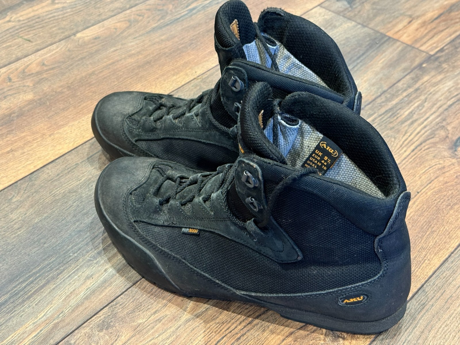 Botas SAS Para AKU Negro Navy Seal UK9.5 USADAS