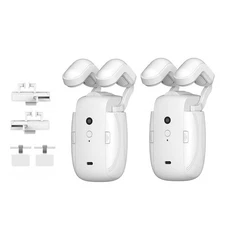 AutoDraw Pro Smart Curtain Opener (2 Pack): 45dB Ultra Quiet, 4000mAh(6 Month...