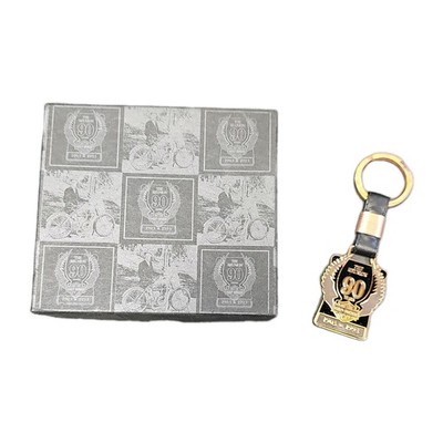 Harley Davidson 90th The Reunion Key Fob 3863/5000 Brass Made In USA NIB