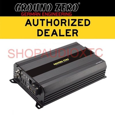 GROUND ZERO GZCA 3000X.M1 Mono competition SPL amplifier