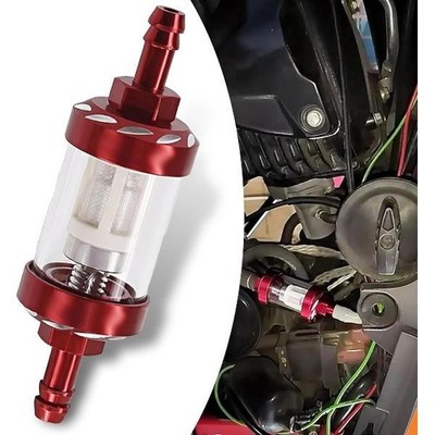 Pack-1 Motorcycles Fuel Filter, Alloy Rust-Proof and Durable Efficient Modern