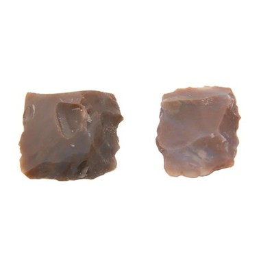 18th Century Flintlock Wedge and Spall Flints - 1/2'' - 2 Pack - MZ1232