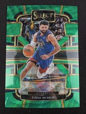 Jamal Murray 2023-24 Panini Select Basketball Green Wave Prizm /50 #35