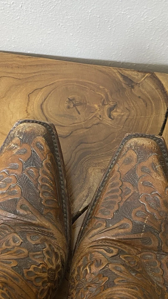 Bota Chelsea Old Gringo Star Gaucho Tooled a Mano 7.5 Foto 4 de 4