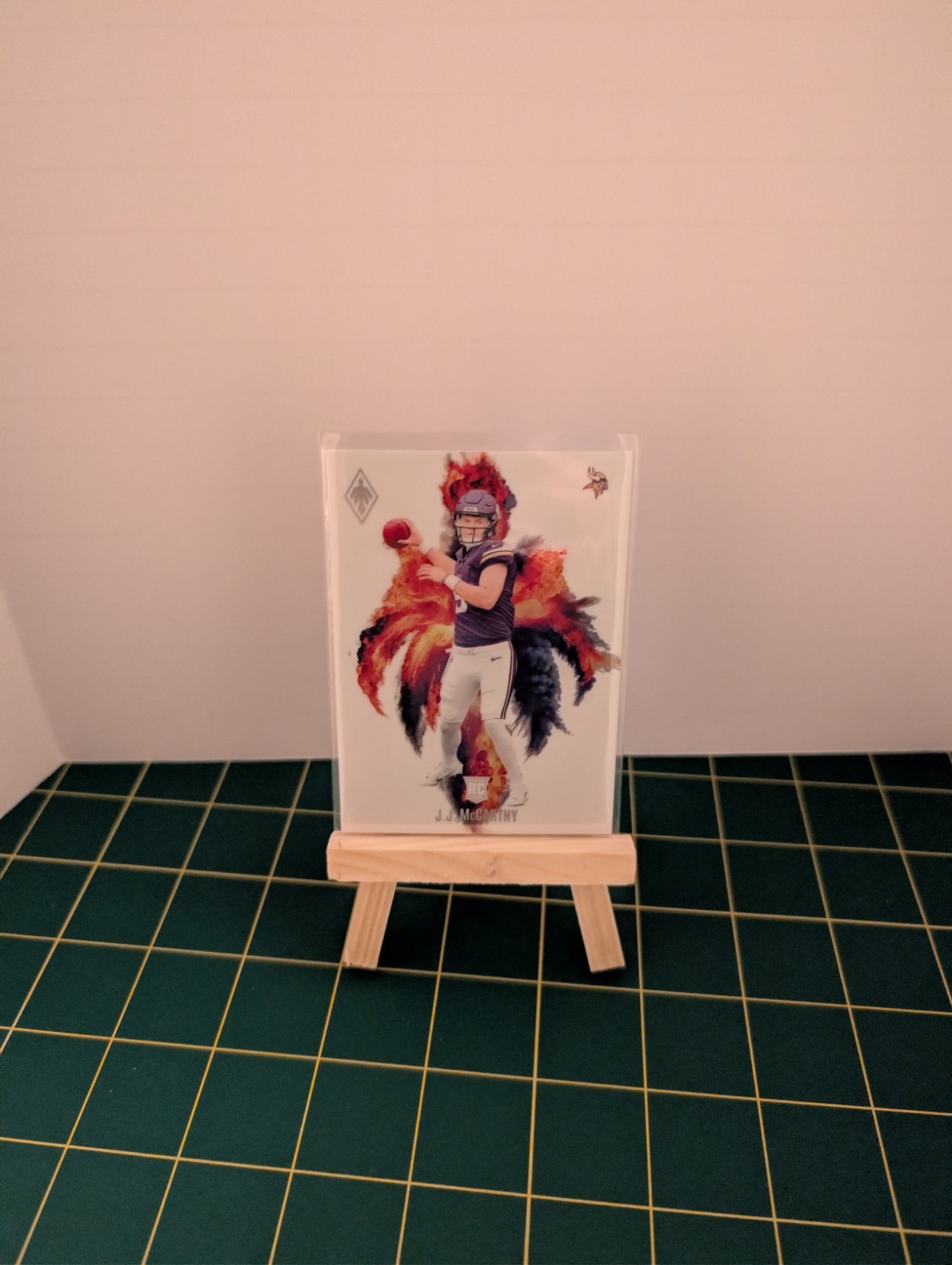 2024 Panini Phoenix - Color Blast J.J. McCarthy #CB-JMY (RC)