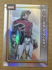 Captain Britain 2026 Topps Chrome Marvel Comics #20 Refractor