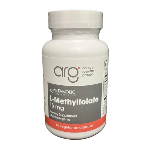 Metabolic Maintenance L-Methylfolate 15 Milligrams 60 Capsules