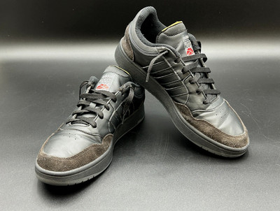 Size 11 - Adidas Hoops 3.0 Low Black Carbon