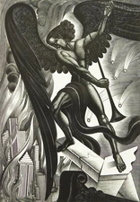 Boris Artzybasheff: The Last Trumpet 22x30 Archival Quality Fine Art Print