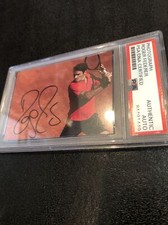 ROGER FEDERER FOTOGRAFIA FIRMATA PSA DNA CERTIFICATA Ritirato WIMBLEDON TENNIS