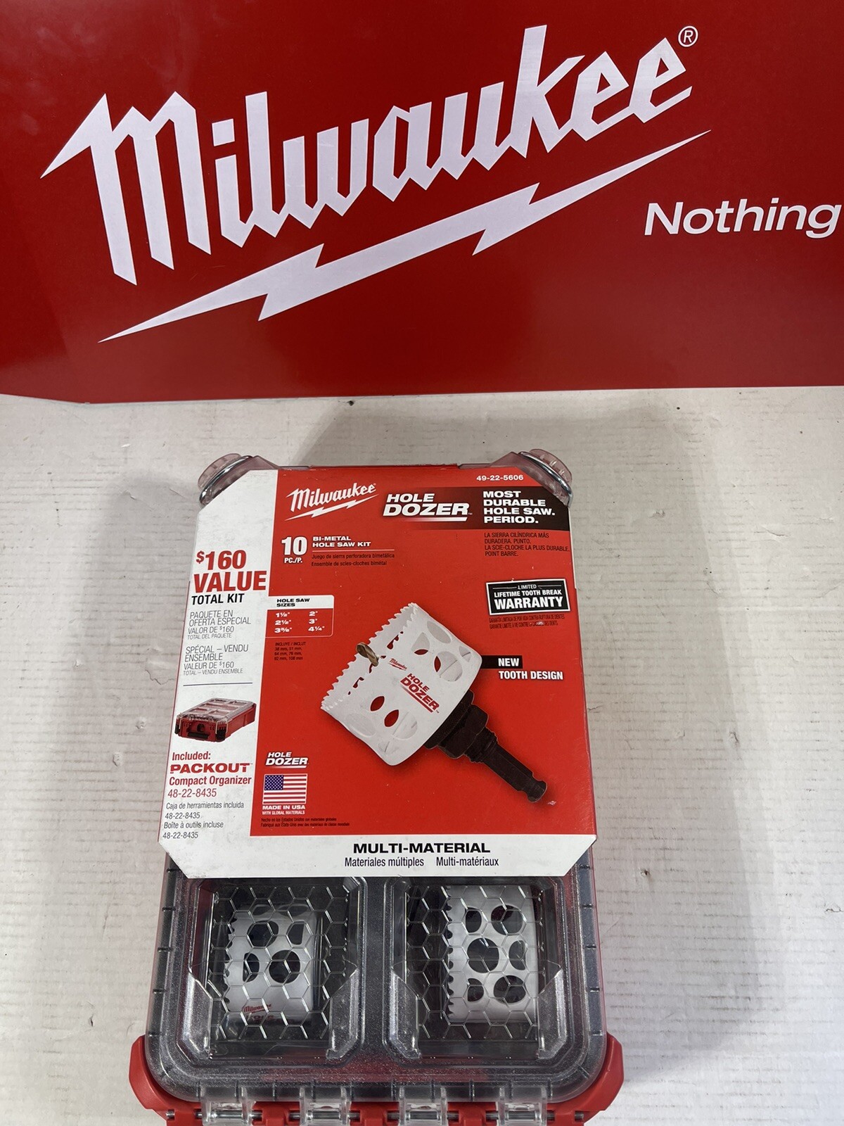 Milwaukee 49-22-5606 Hole Saw Set - 10 