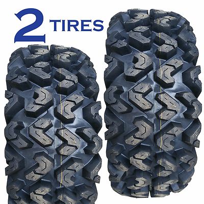 TWO Sedona Rip Saw R/T ATV TIREs AT27x9.00R-14 27x9.00-14 27x900-14 27x9-14 6ply