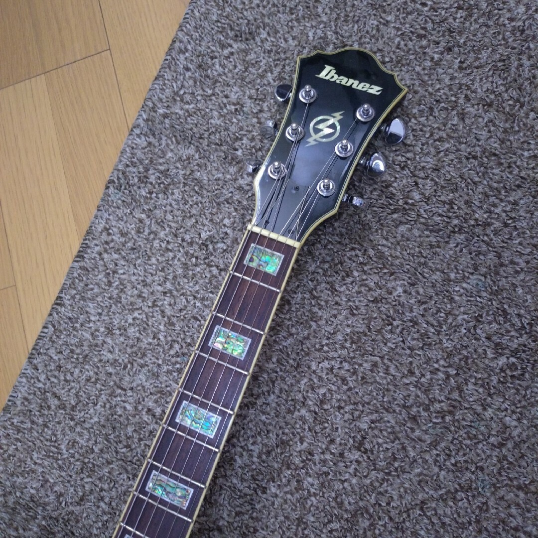 Acoustic Electric Guitar Ibanez AF-85 Sunburst Hollow Body
