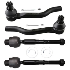 Front Outer Inner Tie Rod End For 2015-2020 Acura TLX 2013-2017 Honda Accord