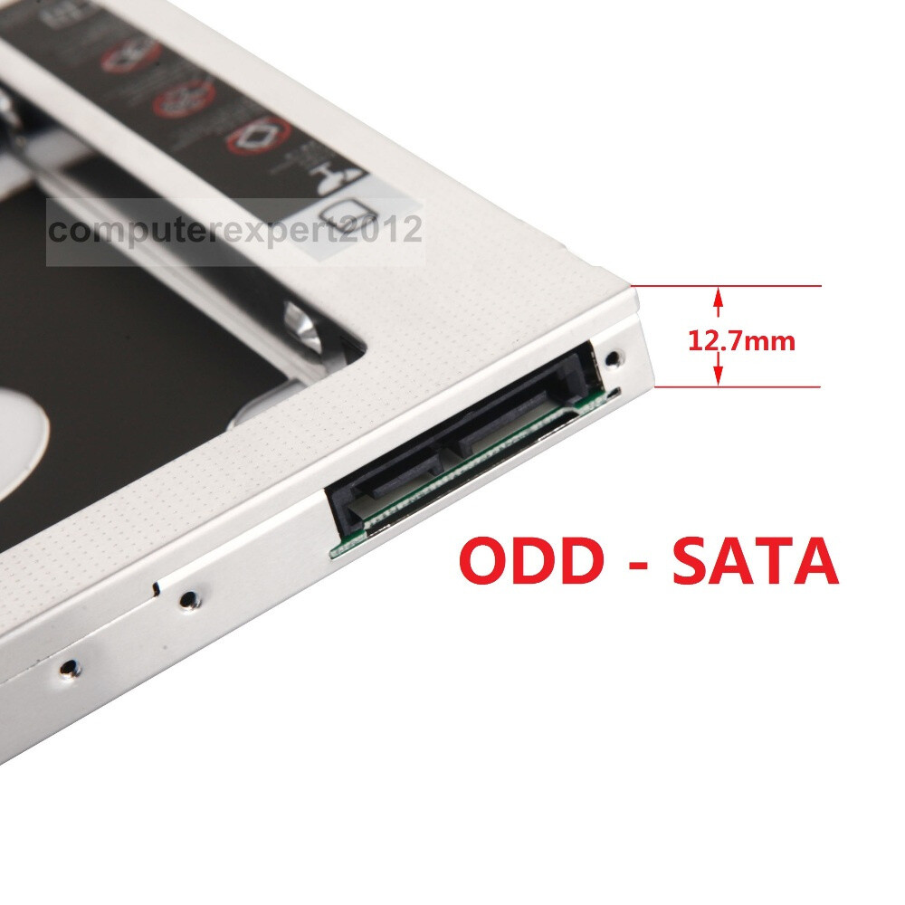 Adattatore Caddy HDD/SSD 12.7mm Per Asus K53SM - Ricambio Per Masterizzatore DS8A8SH