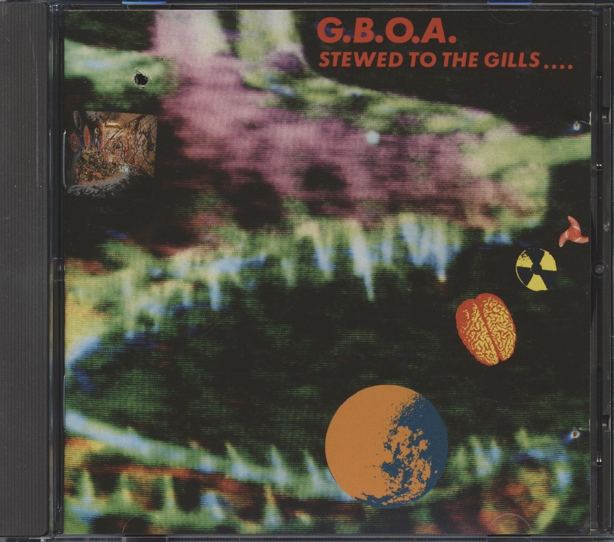 Gaye Bykers On Acid - Stewed To The Gills (RARE PROMO COPY) CD