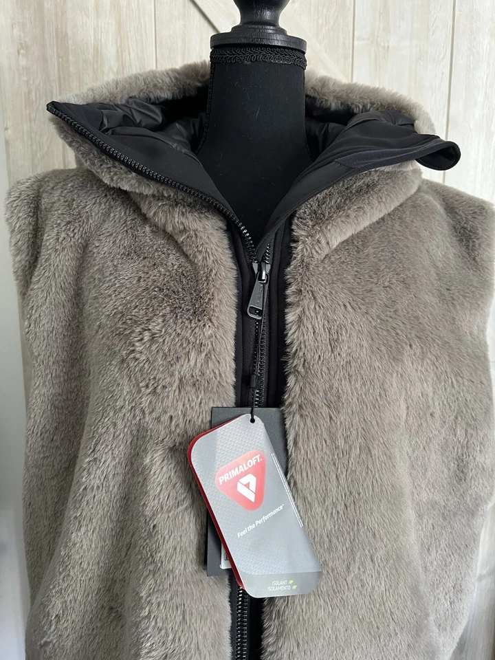 Head x Lindsey Vonn Eva Chaleco con Capucha Piel Sintética Mujer Lg Primaloft $550 Foto 4 de 4
