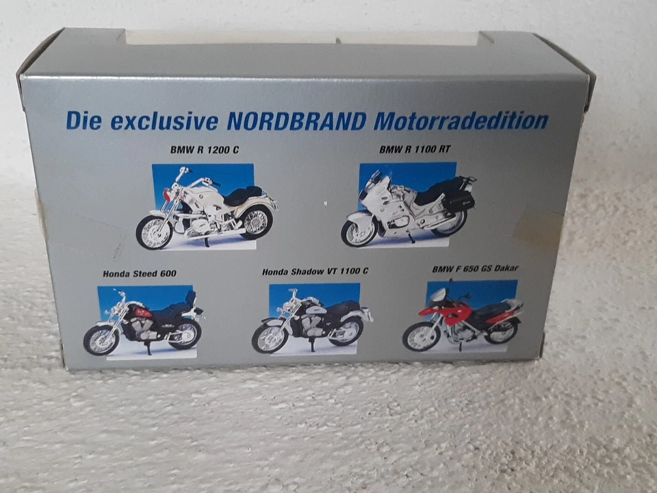 BMW G 650 GS, 1:18, neu, OVP, Nordbrand Nordhausen Spedition Motorradedition - Bild 4 von 4