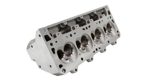 GM LS3 L92 6.0L 6.2L CNC Bare Single Rectangle Port Aluminum Cylinder Heads - Picture 4 of 5