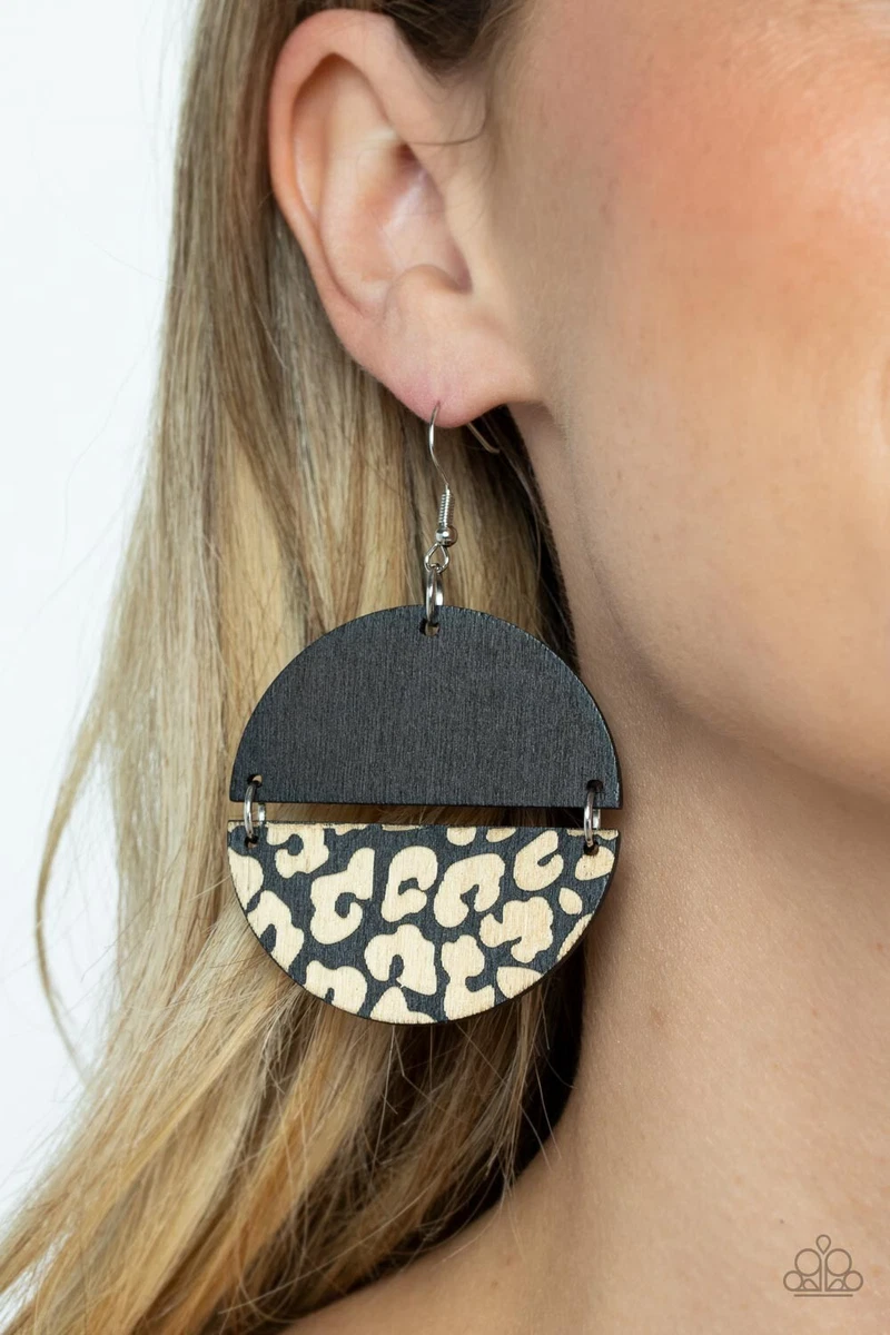 Paparazzi cheetah best sale earrings
