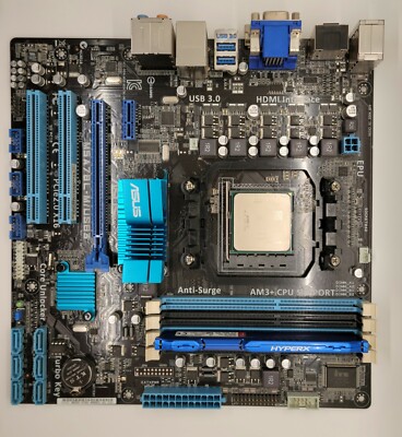 ASUS M5A78L-M/USB3 Socket AM3+ Motherboard AMD 760G DDR3 USB3.0 HDMI SATA3 CPU