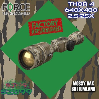 Refurbished ATN Thor 4 640 2.5-25x Mossy Oak Bottomland
