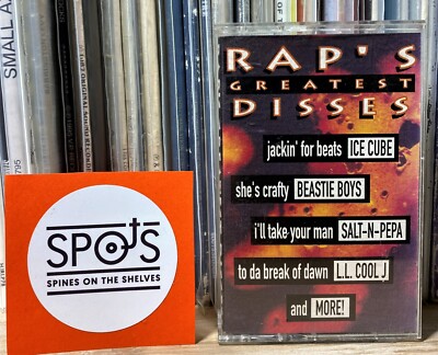 Rap's Greatest Disses US OG Cassette LP Ice Cube, LL Cool J, EPMD, MC Shan