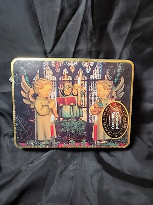 Vtg  M.J. Hummel Reusable Metal Box & staionary sealed    2cntr6
