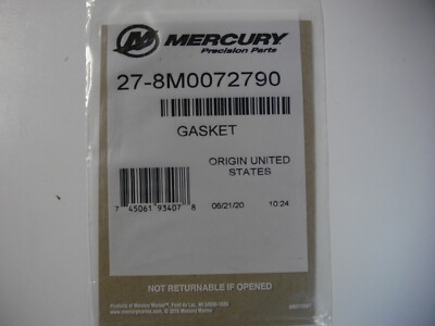 Mercury Marine Quicksilver 27-8M0072790 outboard voltage regulator 
