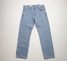 Deadstock Vtg Wrangler Mens 36x34 Relaxed Fit Bootcut Denim Jeans Blue Cotton