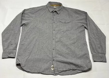 Rab Men's Maker LS Shirt Cotton Light Grey Mens Size XXL 2XL Hiking Outdoor