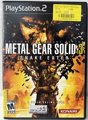 Metal Gear Solid 3: Snake Eater (Sony PlayStation 2) PS2 CIB Complete