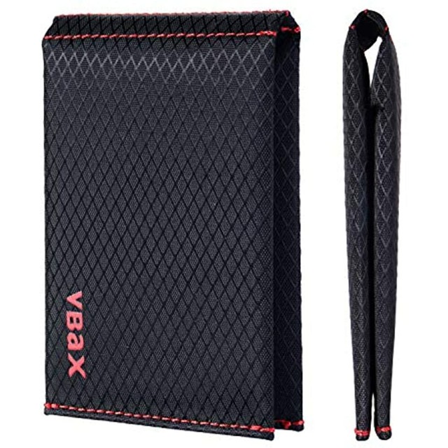 Microfiber Waterproof Slim Bifold Wallet Minimalist RFID Front Pocket