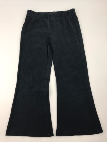 Lands End Girls Pants Lot Size 5 Black & Navy Bootcut Yoga Pants Bundle Set - Picture 2 of 7
