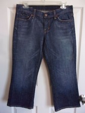 Citizens Of Humanity "Kelly 063 Stretch Low Waist Cropped" Jeans Size 29 EUC 