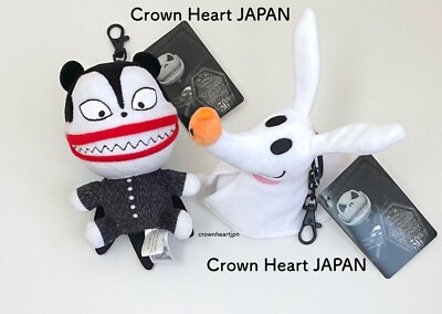 Disney Nightmare Before Christmas Vampire Teddy Bear & Zero Plush