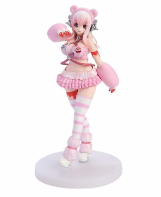 Taito Super Sonico Gloomy Bear Race Queen Cosplay Figure Pink | eBay