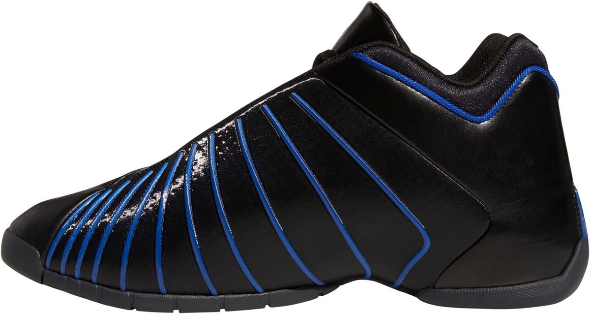 Adidas TMAC 3 Restomod Sneakers Black Royal Blue Men's Size 8.5