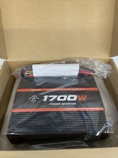 NGNWOB 1700W Power Inverter 12V to 120V For Car Truck RV Solar Power New